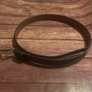 Men’s Black Leather Belt Size 38